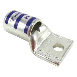 Abb OneHoleLugCmprsnConn,STD,Purple,54 54170