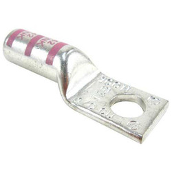 Abb OneHoleLugCmprsnConn,Long,Pink,42 60118