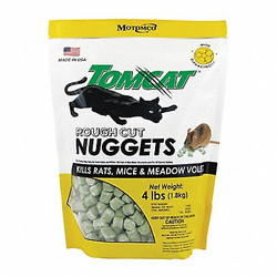 Tomcat Rodenticide,4 lb,11 3/4 in H,Green 32374