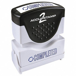 Accu-Stamp2 Message Stamp,Completed 038847