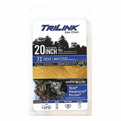 Trilink Replacement Saw Chain,20in. L,72 Links CL85072NSTL2