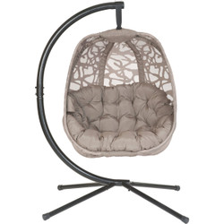 Flowerhouse Sand Hanging Swing Patio Chair FHEC100-BRANCH