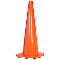 TruForce™ Traffic Cone, 36", 10 lb, Dayglow Orange, 1/Each