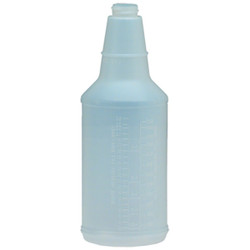 Plastic Bottle w/ Graduations, 24 oz, 1/Each