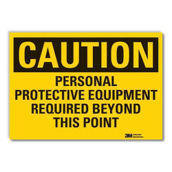Lyle Caution Sign,7inx10in,Non-PVC Polymer LCU3-0440-ED_10x7