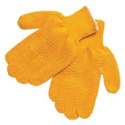 Mcr Safety Knit Gloves,9" L,S,Orange,PK12 9675S