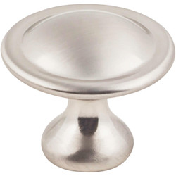 KasaWare 1-1/8 In. Diameter Satin Nickel Cabinet Knob (10-Pack) K413SN-10