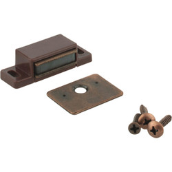 KasaWare Brown Single Magnetic Catch (2-Pack) KFCMS-A-BR2