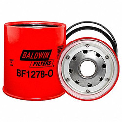 Baldwin Filters Fuel/Water Separator,4-1/8 in. L BF1278-O