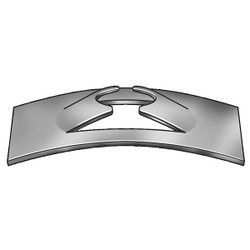 Manufacturer Varies Spring Nut,BlkPhs,#10-24,0.022in,100PK 1LAR9
