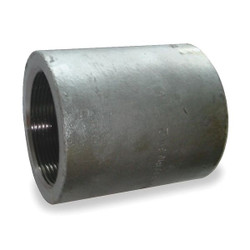 Sim Supply Coupling, Forged Steel, 1 1/4 in, NPT  1MPH4