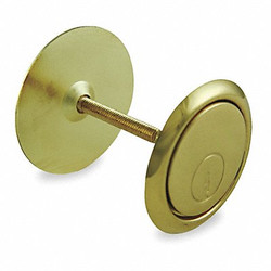 Sim Supply Cylinder Hole Cover Plate,Brass  1XMU6