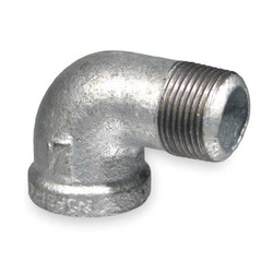 Manufacturer Varies 90 Street Elbow, Malleable Iron, 1/4 in 5P820