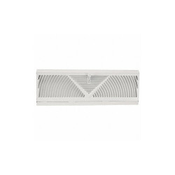Manufacturer Varies Baseboard Register,White,18" 4JRT4