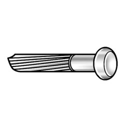 Manufacturer Varies Masonry Nail,2 1/2 in,9 ga,PK76 4NFA6