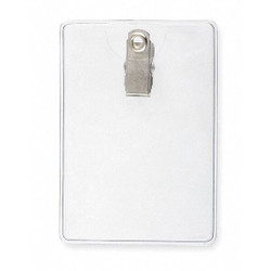 Sim Supply Clip on Badge Holder,PK5  2XKF1