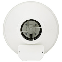 Fantech Plastic 10"D,10.6"H,10"W Inline Duct Fan 45025A