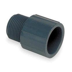 Sim Supply Male Adapter,1/2 in,SCH 80,Socket x NPT  9836-005