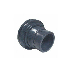 Spears Bulkhead Tank Fitting,Neo,2 15/16"L,PVC 8172-005