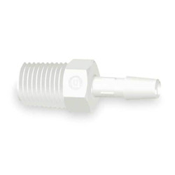 Eldon James Adapter,1/2 x 3/4 In,Polypropylene,PK10 A12-8WP