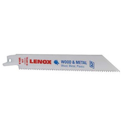 Lenox Reciprocating Saw Blade,TPI 10,PK5  20562610R