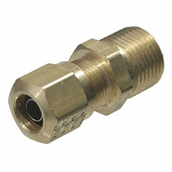 Tramec Sloan Male Connector,Compression,Brass,1.42In 968-6-6NS