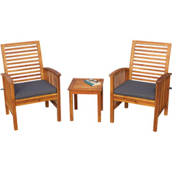 Leigh Country Sequoia Collection 3-Piece Patio Chat Set TX36432