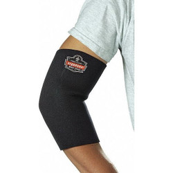 Ergodyne Elbow Sleeve,XL,13"Cir Max,Black 650