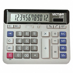 Victor Technology Desktop Calculator,Basic,6in.Lx7-1/2in.W 2140