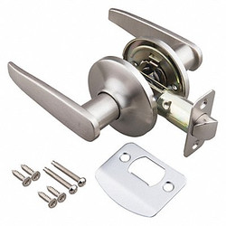 Ez-Flo Eastman Door Lever Lockset,Mechanical,Passage  57851