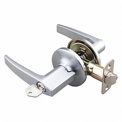 Ez-Flo Eastman Door Lever Lockset,Mechanical,Entrance 57846