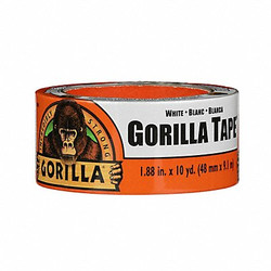 Gorilla Glue Duct Tape,White,1 7/8inx10yd,16.75 mil 6010002