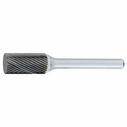 Osg Cylinder Bur SA,Carbide,1/4",Single Cut 901-5001