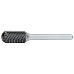 Osg Cylinder Bur SC,Radius,3/8",Carbide 902-3750