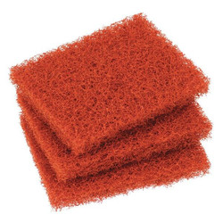 Scotch-Brite Scouring Pad,5 1/4 in L,Orange,PK15 746