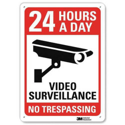 Lyle Admittance Sign,10 in x 7 in,Aluminum U1-1001-RA_7X10