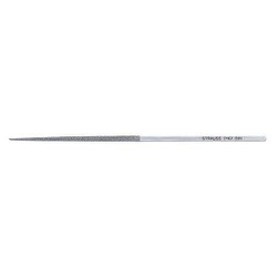 Strauss Needle File,Swiss,Round,5-1/2 In. L NF2162D126