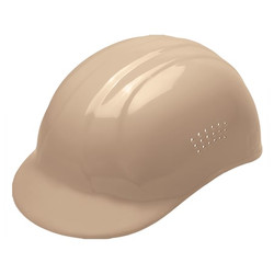 Erb Safety Bump Cap,Baseball,Pinlock,Beige 67