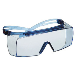 3m SafetyGlasses,Blu,AntiFog,Clear SF3704SGAF-BLU