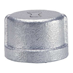 Anvil Round Cap, Malleable Iron, 1 in, FNPT 0319900601