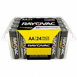 Rayovac Battery,Alkaline,AA,Everyday,PK24 ALAA24PP
