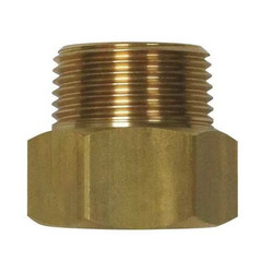 Sani-Lav Hose Adapter,Brass,3/4" x 3/4" N32