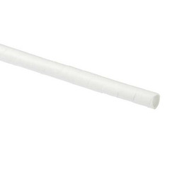 D-Line Spiral Wrap,1.000 In.,8 ft. L,White US/CTW2.5W