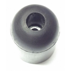 Manufacturer Varies Bumper,1 In.,Black,Rubber,PK5 2099W-400