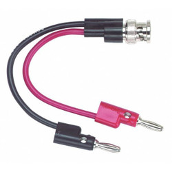 Pomona Electronics BNC Male,30VAC/60VDC,Red/Black 3957
