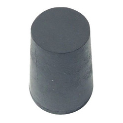 Manufacturer Varies Stopper,Sz 0,13 mm BDia,Black,0,PK75 0-004