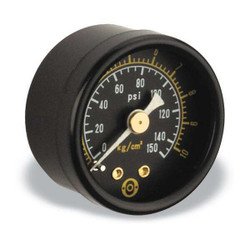 Aro Pressure Gauge,0 to 150 psi,1-1/2In 100095-160