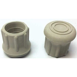 Manufacturer Varies Furniture Protective Leg Tips,1 in Dia LTB 20GN