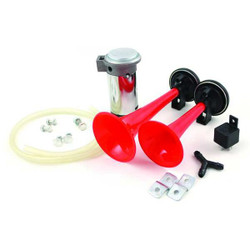 Fiamm Dual Trumpet Horn Kit,Air,7-1/2" L 66020