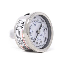 Pic Gauges Pressure Gauge,General Purpose,2" Dial PRO-302D-204P-01